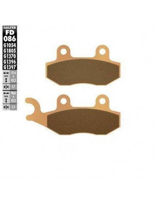 FD086G1370 PASTILLAS DE FRENO MOTO GALFER (SINTER STREET BRAKE PADS)