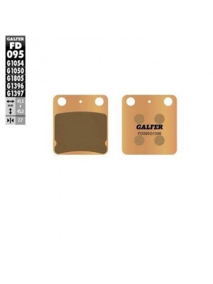 FD095G1396 PASTILLAS DE FRENO MOTO GALFER (SINTER OFF-ROAD BRAKE PADS)