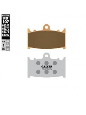 FD107G1375 PASTILLAS DE FRENO MOTO GALFER (SINTER SPORT BRAKE PADS)