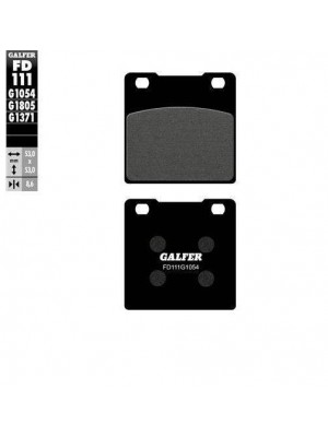 FD111G1054 PASTILLAS DE FRENO MOTO GALFER (SEMI METAL BRAKE PADS)