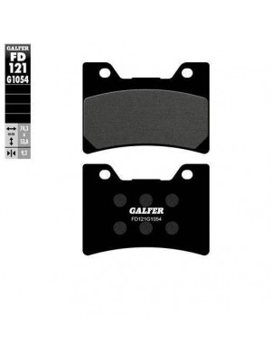 FD121G1054 PASTILLAS DE FRENO MOTO GALFER (SEMI METAL BRAKE PADS)