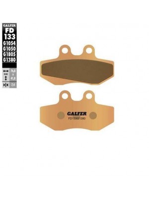 FD133G1380 PASTILLAS DE FRENO MOTO GALFER (SINTER SCOOTER BRAKE PADS)