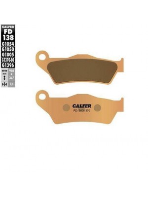 FD138G1370 PASTILLAS DE FRENO MOTO GALFER (SINTER STREET BRAKE PADS)