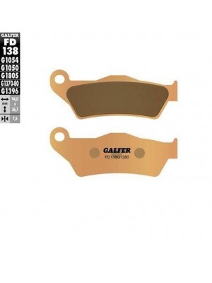 FD138G1380 PASTILLAS DE FRENO MOTO GALFER (SINTER SCOOTER BRAKE PADS)