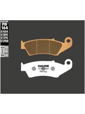 FD164G1396R PASTILLAS DE FRENO MOTO GALFER (SINTER RACING OFF-ROAD BRAKE PADS)