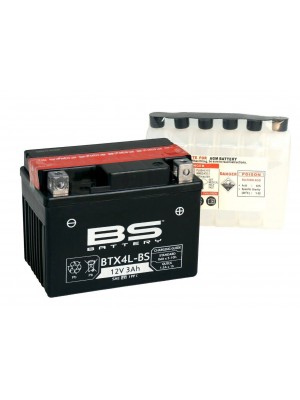 BATERIA BS BATTERY BTX4L-BS 12V 3 AH