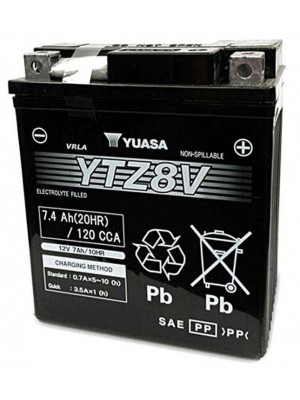 BATERIA YUASA YTZ8V 12V 7.4 AH