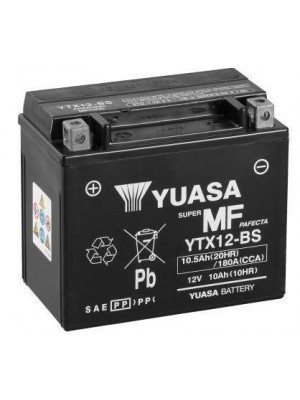 BATERIA YUASA YTX12-BS 12V 10.5 AH