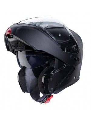 CASCO ABATIBLE CABERG HORUS NEGRO MATE