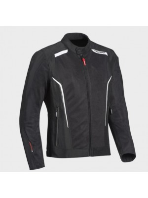 CHAQUETA IXON COOL AIR C NEGRO/BLANCO