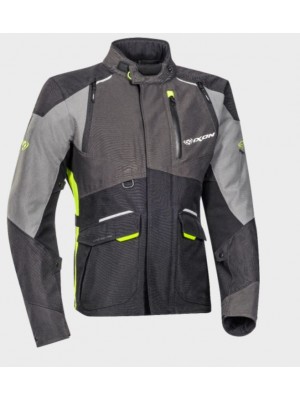 CHAQUETA IXON BALDER NEGRO/GRIS/FLUOR