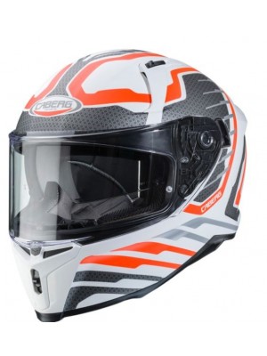 CASCO INTEGRAL CABERG AVALON FORGE MATT WHITE/ORANGE FLUO/ANTHRACITE