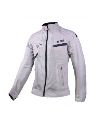 JAQUETA BY CITY MOTO SUMMER ROUTE LADY SILVER