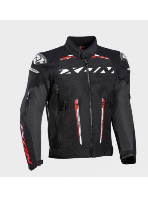 JAQUETA IXON BLASTER BLACK/WHITE/RED