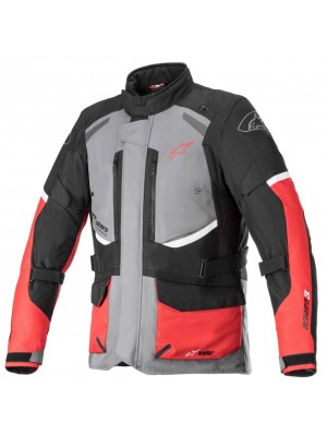 JAQUETA ALPINESTARS ANDES V3 DRYSTAR® DARK GRAY BLACK BRIGHT RED