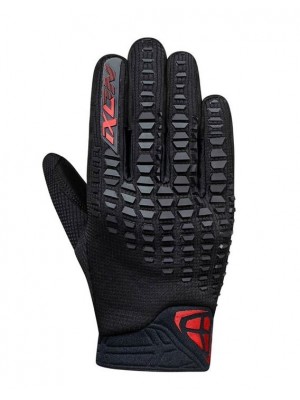 GUANTS IXON OREGON BLACK/NEON RED