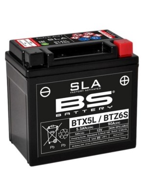 Batería BS BATTERY SLA BTX5L / BTZ6S