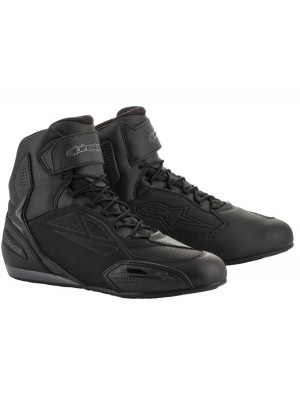 BOTAS ALPINESTARS FASTER-3 DRYSTAR BLACK COOL GRAY