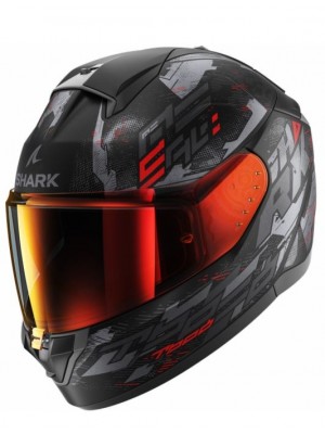 CASC INTEGRAL SHARK RIDILL 2 MOLOKAI Mat Black Anthracite Red