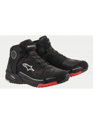 BOTES ALPINESTARS CR-X DRYSTAR® RIDING SHOES BLACK CAMO RED