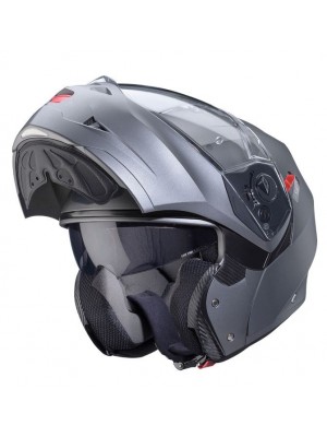 CASCO ABATIBLE CABERG DUKE X MATT GUN METAL E06