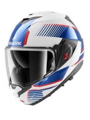 CASC ABATIBLE SHARK OXO SIKTER White Chrome Blue