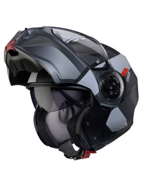 CASC ABATIBLE CABERG DUKE EVO INDY MATT BLACK/GUN METAL/GREY E06