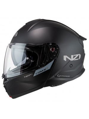 CASC ABATIBLE NZI COMBI 3 DUO NEGRE MATT BLACK UN/ECE R.22.06