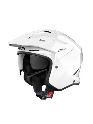 CASCO AIROH KOMBAKT COLOR WHITE GLOSS