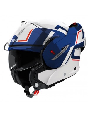 CASCO AIROH MATHISSE II GENIUS BLUE/RED GLOSS E06