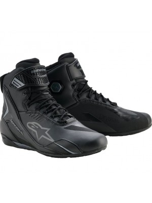 BOTES ALPINESTARS FASTER-4 DRYSTAR BLACK COOL GRAY