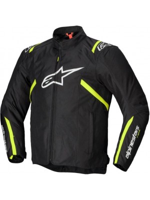 CHAQUETA ALPINESTARS T-SPS V2 WP BLACK WHITE YELLOW FLUO