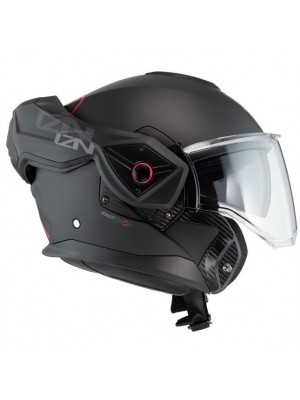 CASC ABATIBLE NZI FASTBACK DUO SOLID NOUVEUA MATT BLACK