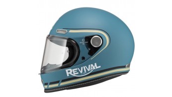 Motos en tarragona. Compra CASCO INTEGRAL NZI REVIVAL PROFILO SKYBLUE&BLACK MATT