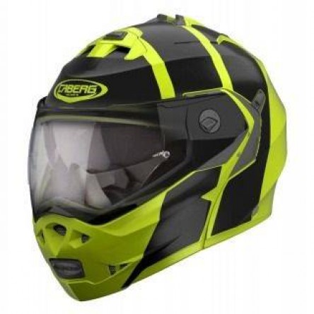 Casc CABERG DUKE 2 IMPACT fluo/negre