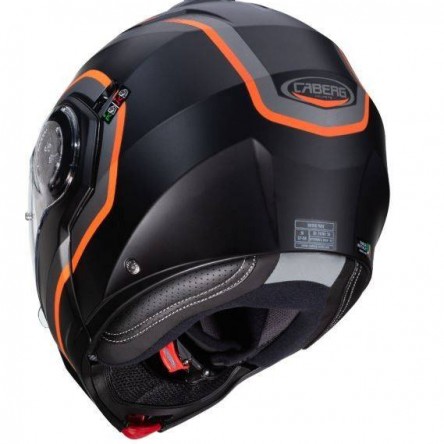 CASC ABATIBLE CABERG DROID PURE NG/ANT/TARONJA M
