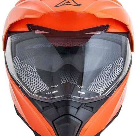 CASC INTEGRAL ACERBIS DUAL-ROAD FLIP FS-606 TARONJA FLUOR