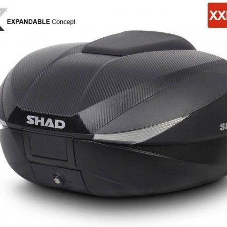 MALETA SHAD SH58X+TAPA COLOR CARBONI