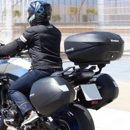 MALETA SHAD SH58X+TAPA COLOR CARBONI