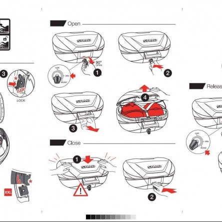 MALETA SHAD SH58X+TAPA COLOR CARBONI