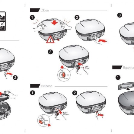 MALETA SHAD SH50 NEGRE/NEGRE