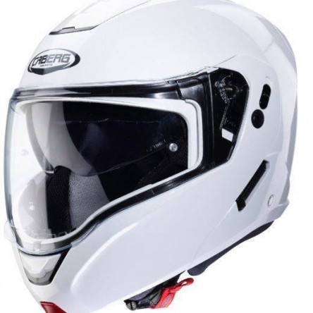 CASC ABATIBLE CABERG HORUS A5 BLANC METAL.LITZAT