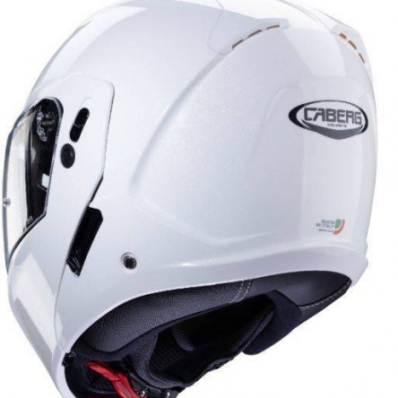 CASC ABATIBLE CABERG HORUS A5 BLANC METAL.LITZAT