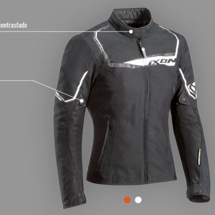 JAQUETA IXON CHALLENGE LADY BLACK