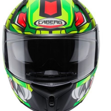 CASC INTEGRAL CABERG AVALON GIGA MATT BLACK/YELLOW FLUO/RED FLUO