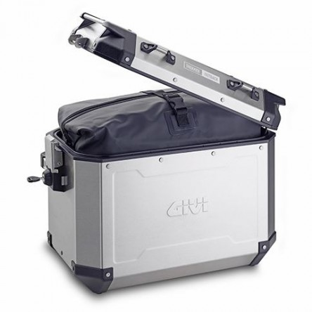 GIVI TREKKER OUTBACK 37 ALUMINI NATURAL CAM-SIDE MONOKEY(PACK 2)