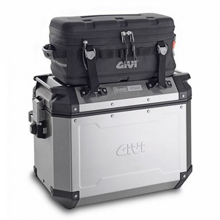 GIVI TREKKER OUTBACK 37 ALUMINI NATURAL CAM-SIDE MONOKEY(PACK 2)