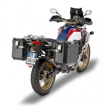 GIVI TREKKER OUTBACK 37 ALUMINI BLACK CAM-SIDE (PACK 2)