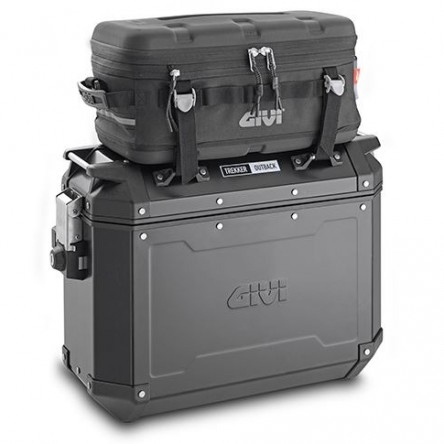 GIVI TREKKER OUTBACK 37 ALUMINI BLACK CAM-SIDE (PACK 2)