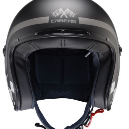 Casc JET CABERG FREERIDE G4 NERO OPACO/ANTRACITE/ARGENTO
